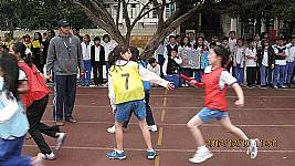 101學年度體育表演會5.6年級大隊接力及3-6年及個人競賽