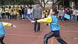 101學年度體育表演會5.6年級大隊接力及3-6年及個人競賽