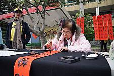 101學年度第1學期末新春揮毫活動