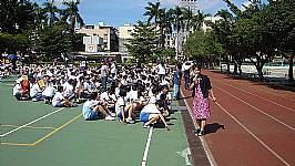 101學年度第一學期國家地震日防震演練