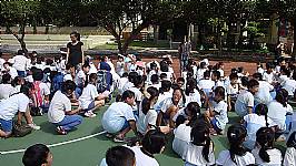 101學年度第一學期國家地震日防震演練