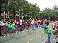 101學年度二年級拍球比賽