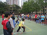 101學年度二年級拍球比賽