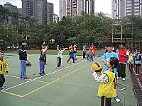 101學年度二年級拍球比賽