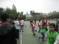 101學年度二年級拍球比賽