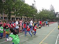 101學年度二年級拍球比賽