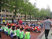 101學年度二年級拍球比賽