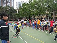 101學年度二年級拍球比賽