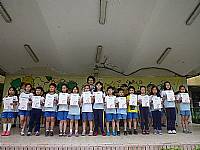 五月份榮譽獎狀頒獎