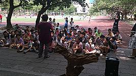 臺灣關懷社會公義服務協會推廣節能減碳戲劇表演