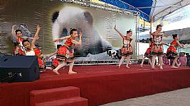 103_1_19_本校舞蹈團於動物園歡慶小貓熊圓仔開展表演活動