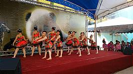 103_1_19_本校舞蹈團於動物園歡慶小貓熊圓仔開展表演活動