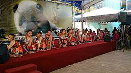 103_1_19_本校舞蹈團於動物園歡慶小貓熊圓仔開展表演活動