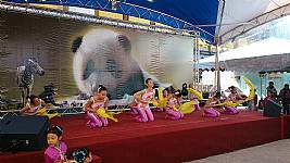 103_1_19_本校舞蹈團於動物園歡慶小貓熊圓仔開展表演活動