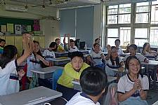 大安及龍門國中蒞校宣導
