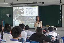 大安及龍門國中蒞校宣導