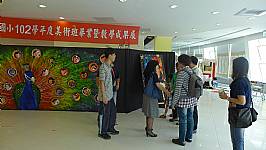 美術班畢業美展~小巨蛋佈展