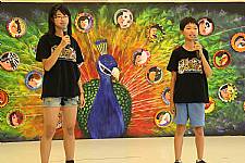 美術班畢業美展開幕式表演活動