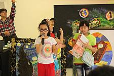 美術班畢業美展開幕式表演活動