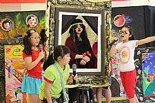 美術班畢業美展開幕式表演活動