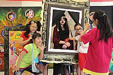 美術班畢業美展開幕式表演活動