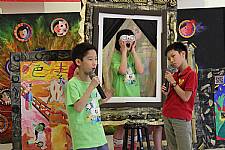 美術班畢業美展開幕式表演活動