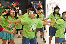 美術班畢業美展開幕式表演活動