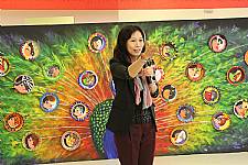 美術班畢業美展開幕式表演活動