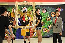 美術班畢業美展開幕式表演活動