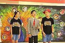 美術班畢業美展開幕式表演活動