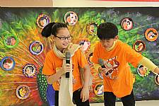 美術班畢業美展開幕式表演活動