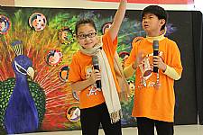 美術班畢業美展開幕式表演活動