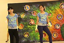 美術班畢業美展開幕式表演活動