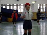 98學年度建安國小幼童軍入團暨晉級儀式