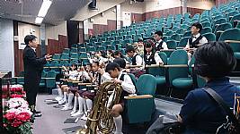 1031021管樂團賽前練習