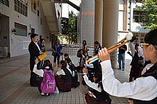 2014/10/21臺北市音樂比賽管樂比賽，榮獲北市南區優等第二名
