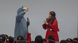 純潔協會蒞校宣導，講題：「小紅帽與大野狼」