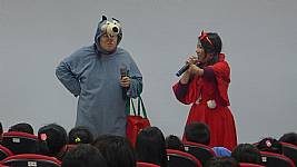純潔協會蒞校宣導，講題：「小紅帽與大野狼」