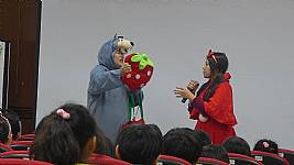 純潔協會蒞校宣導，講題：「小紅帽與大野狼」