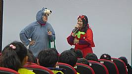 純潔協會蒞校宣導，講題：「小紅帽與大野狼」