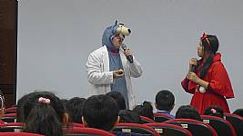 純潔協會蒞校宣導，講題：「小紅帽與大野狼」