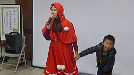 純潔協會蒞校宣導，講題：「小紅帽與大野狼」