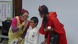 純潔協會蒞校宣導，講題：「小紅帽與大野狼」
