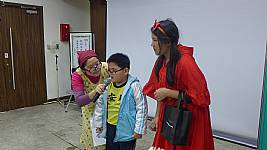 純潔協會蒞校宣導，講題：「小紅帽與大野狼」