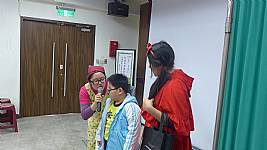 純潔協會蒞校宣導，講題：「小紅帽與大野狼」