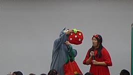 純潔協會蒞校宣導，講題：「小紅帽與大野狼」