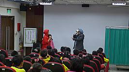 純潔協會蒞校宣導，講題：「小紅帽與大野狼」
