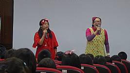 純潔協會蒞校宣導，講題：「小紅帽與大野狼」