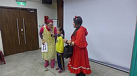 純潔協會蒞校宣導，講題：「小紅帽與大野狼」