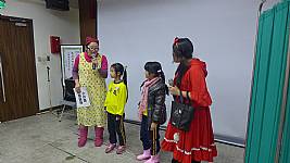 純潔協會蒞校宣導，講題：「小紅帽與大野狼」